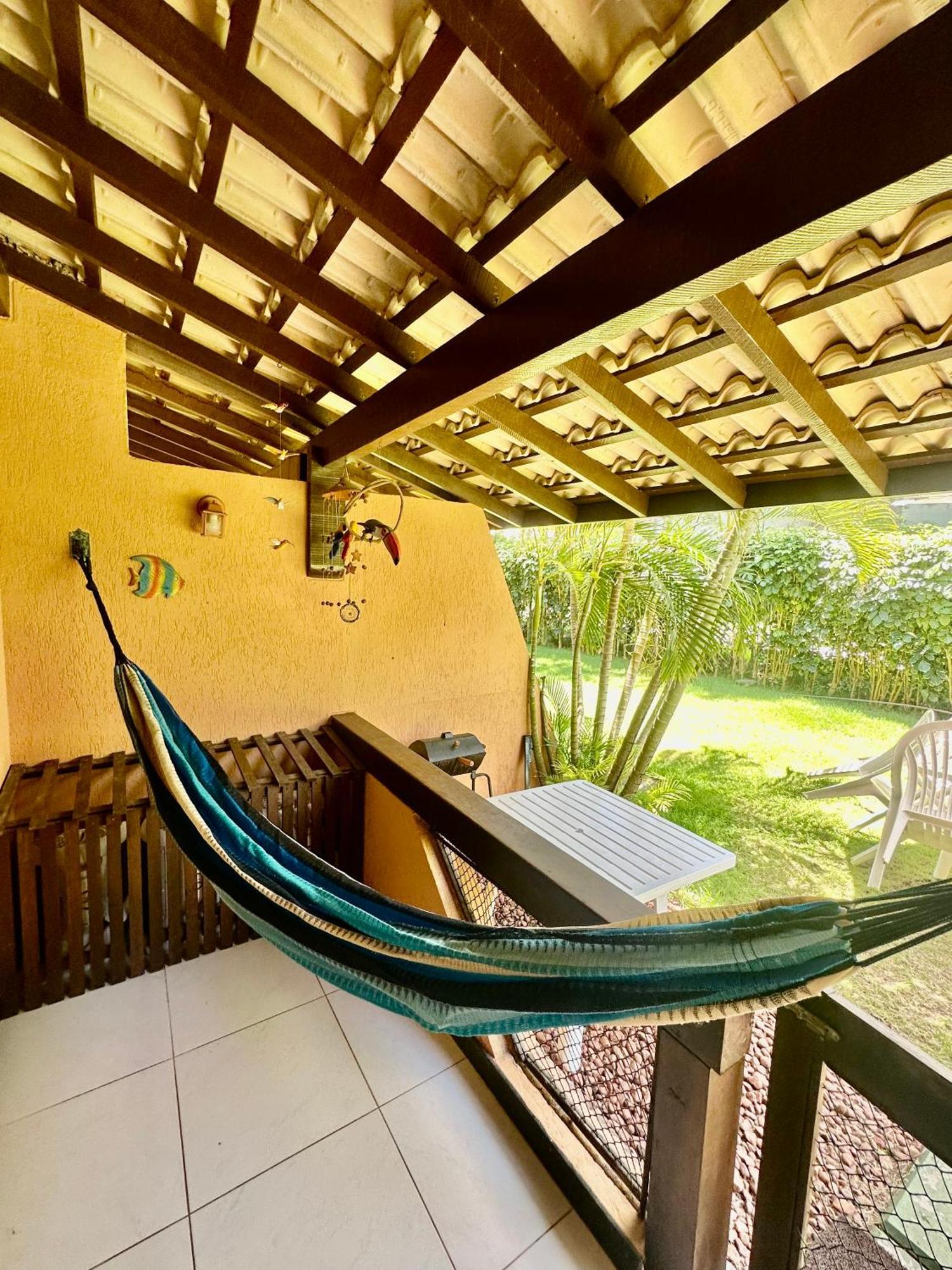 Flat Guarajuba 4 Quartos Terreo A Beira Mar - Pe Na Areia - Governanca Com Arrumadeira E Wi Fi Inclusos Camassari Εξωτερικό φωτογραφία